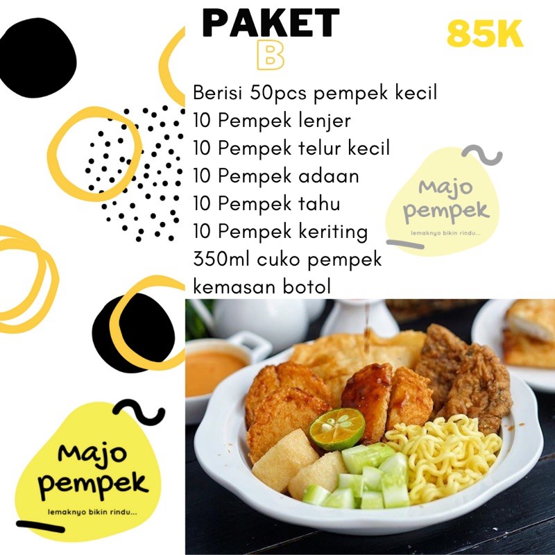 

paket pempek palembang asli enak