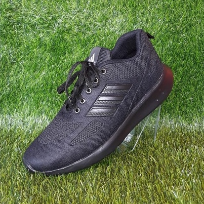 ADIDAS 03 SEPATU SEKOLAH HITAM POLOS - SEPATU POLOS – SEPATU OLAHRAGA FULL BACK TERLARIS