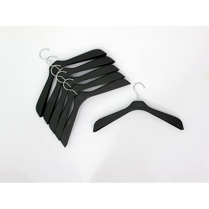 Hanger Jas Murah Perlusin / Hanger Jas 181 Hitam