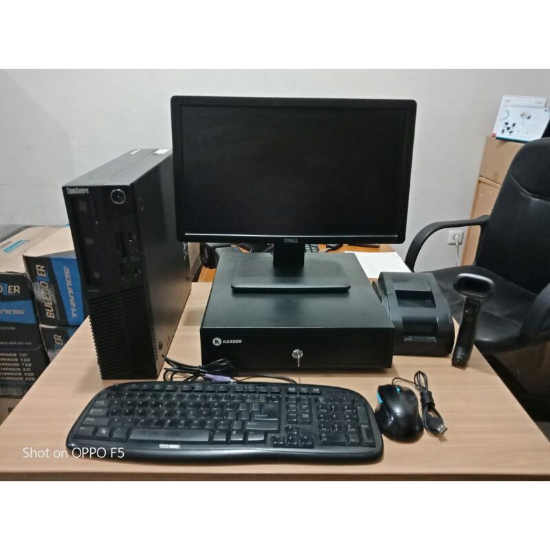 Komputer Kasir lengkap Fullset Intel Pc desktop Branded ll komputer kasir ll kasir ipos ll KUAT