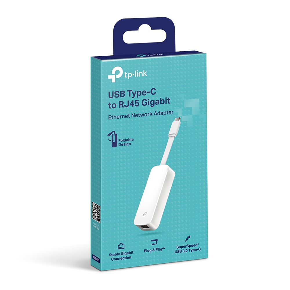 TP-LINK USB Type-C To Gigabit Ethernet Network Adapter UE300C
