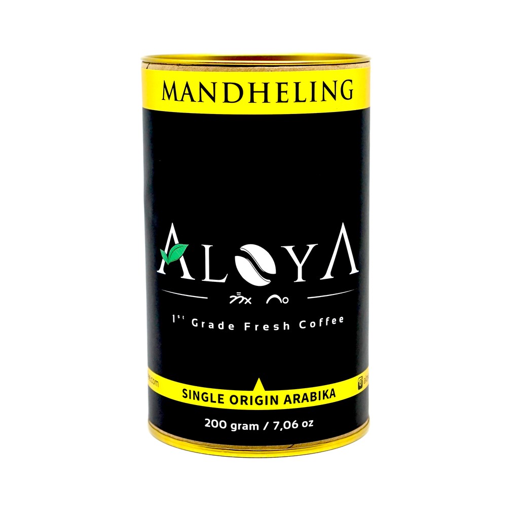 

Aloya Coffee Arabica Mandheling 200 Gram