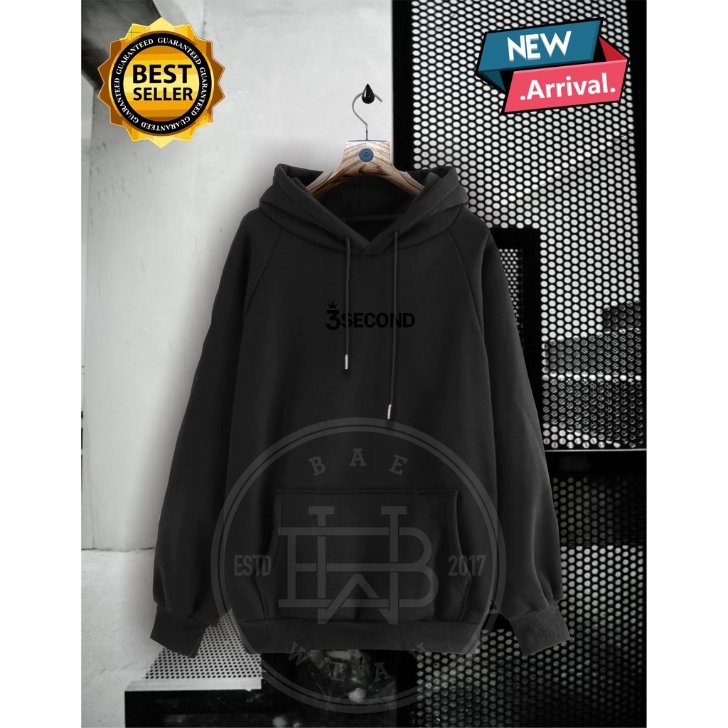 Sweater pria Hoodie Jumper Distro Keren Jaketsweater 3SECOND ORIGINAL Sweater&amp;Kardigan Polos ME2GX7 &quot;Hoodie