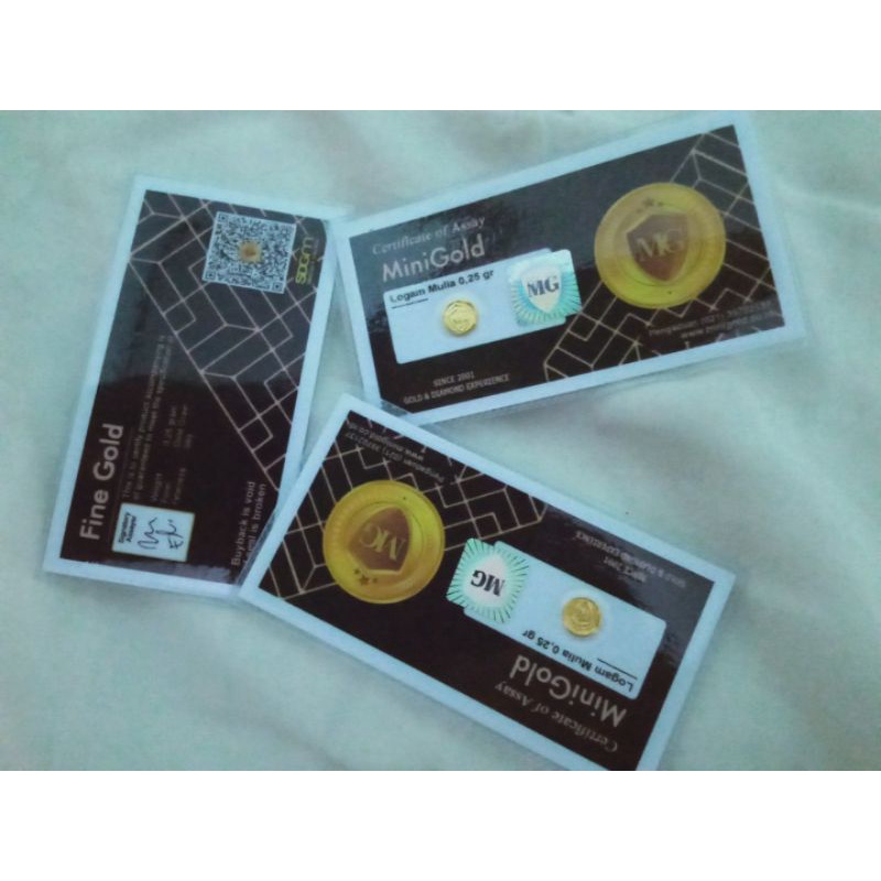 Mini Gold 0.25 Gram