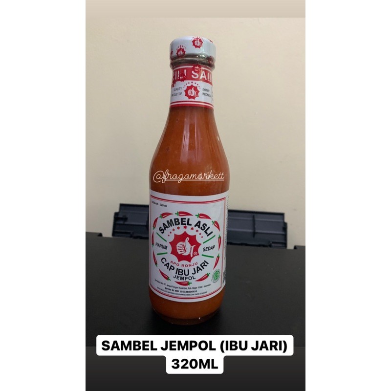 Sambel Jempol Sambal Cap Ibu Jari 320ml