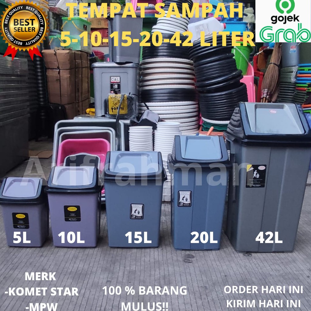 KOMET STAR-MPW - Tempat Sampah Plastik 5L 10L 15L 20L 42L