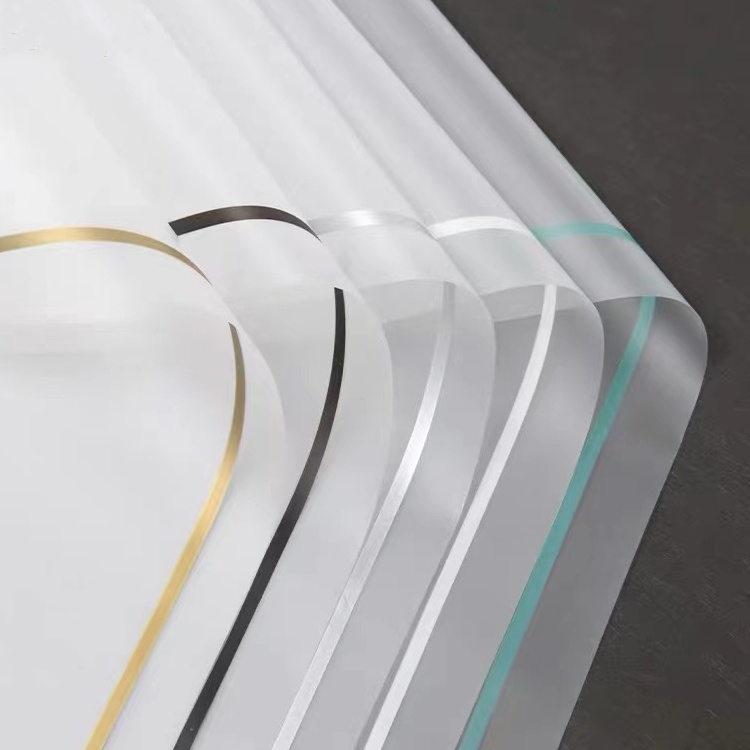 

1 lembar TRANSPARENT COLOR EDGE WRAPPING PAPER | KERTAS CELLOPHANE | KERTAS WRAPPING | KERTAS BUNGA | FLOWER WRAPPING PAPER