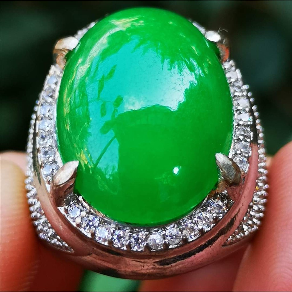 Natural Giok Jade Burma Kualitas Super