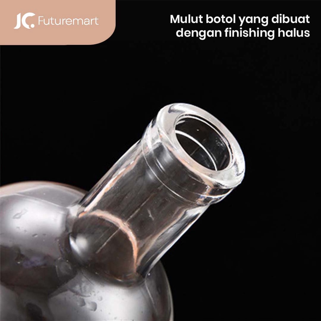 BOTOL KACA LIQUOR BULAT 750ML LB-750 GLASS BOTTLE TUTUP CORK