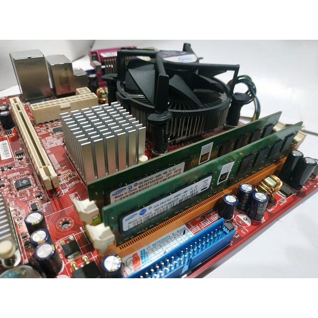 Mobo 945 Ddr2+Processor Dualcore+Fan+Ram 4Gb (Bukan G31/G41)