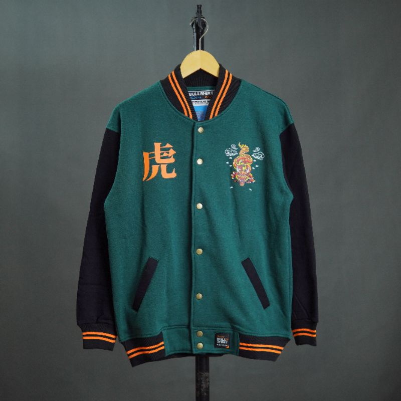 Jaket Varsity Bullshirt Jaket Baseball Jaket Original Brand Lokal