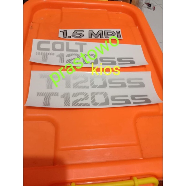 sticker stiker striping Lis body tulisan COLT T120ss