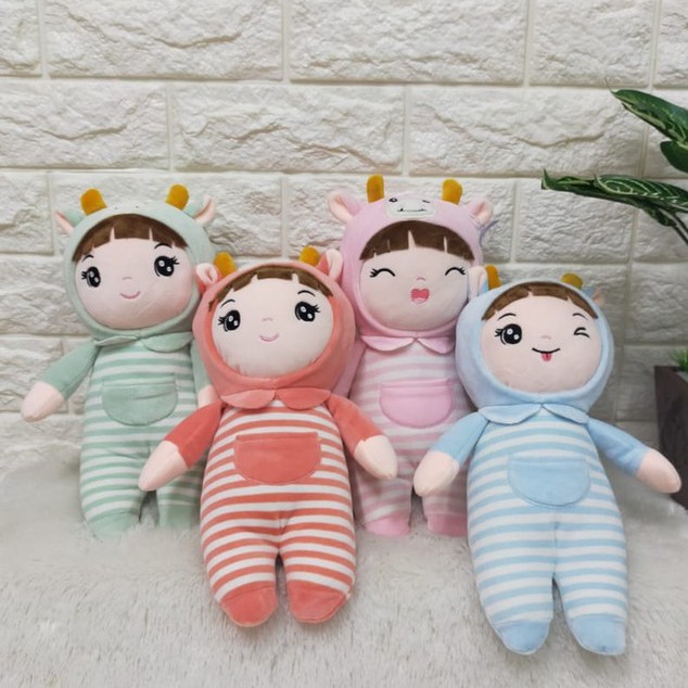 Boneka Soft Baby Suite 33cm/12&quot;/ kado ultah lucu Anak/Boneka Bayi Piyama/Boneka Baby