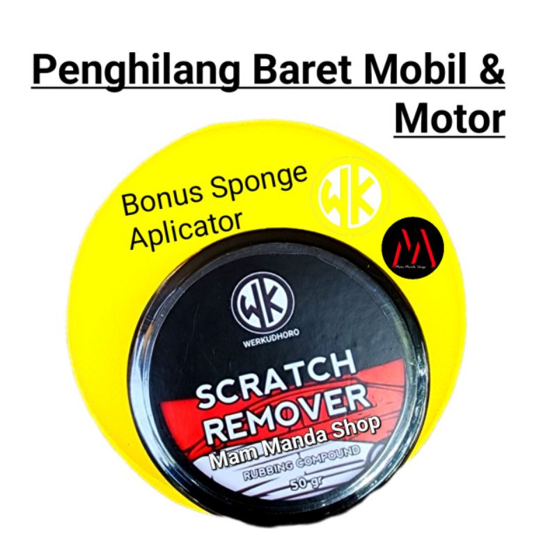 Penghilang Baret Body Motor &amp; Mobil / Rubbing Compound Scratch Remover Pengkilap Body Motor Mobil