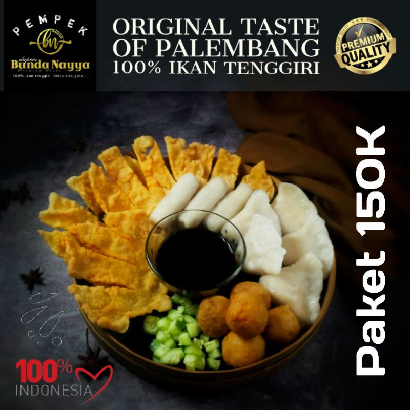 

Pempek Palembang Asli Paket 150K