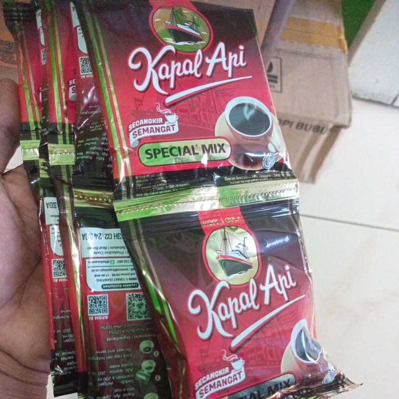 

Kopi kapal api spesial mix 10 sachet