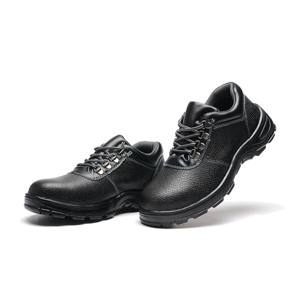 SEPATU SAFETY SHOES LOW SSL 15 MURAH BERKUALITAS SEPATU KERJA PALING MURAH BLACK HITAM