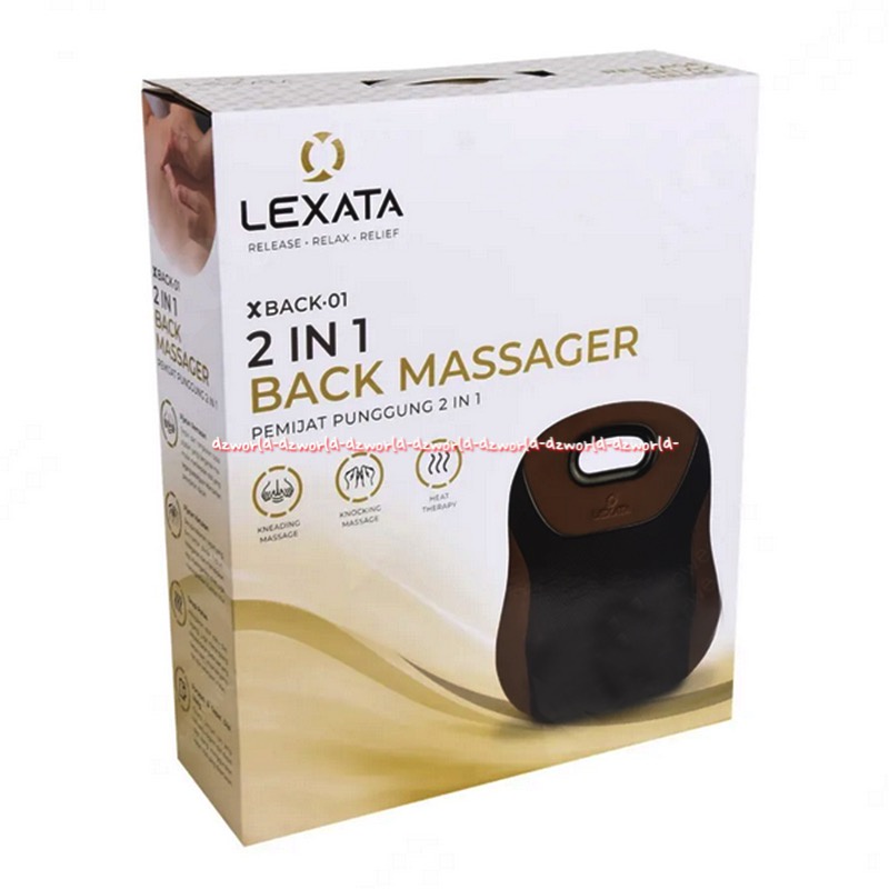 Lexata X Back 01 2In1 Back Massager Alat Terapi Punggung Pijat Urut Pakai Listrik Lexxata