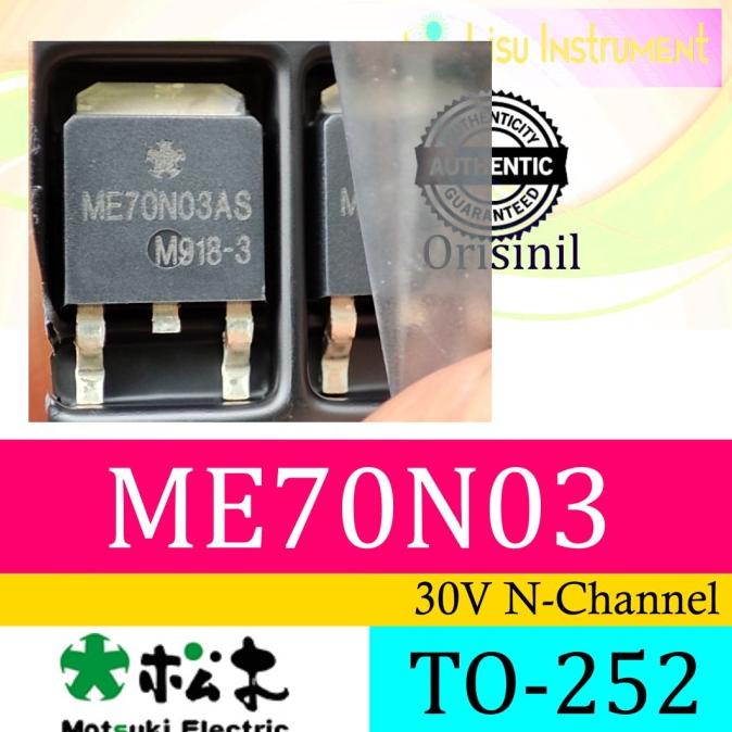 T70N03 70N03 ME70N03 N-Ch 30V Fast Switching MOSFETs TO252 lisuin90 Berkualitas