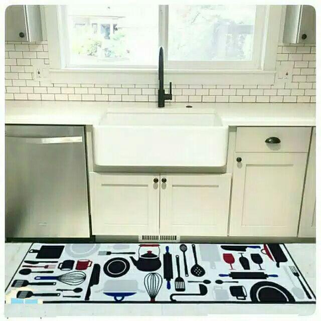 Rug Kitchen / Rug Dapur / Karpet Dapur / Keset Dapur Sangat Elegan Anti Slip