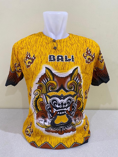 BAJU BALI BARONG DASAR WARNA RAYON PERMIUM (REAL PICT) ALL SZ