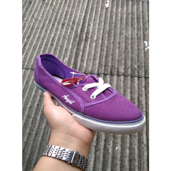 SLIP ON WANITA WORLD STAR PURPLE