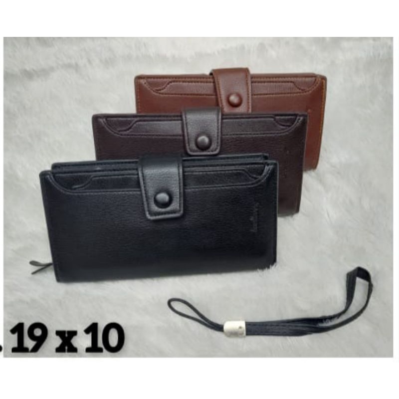 Dompet Panjang BL Pria / Bahan Kulit Import Premium Bisa COD