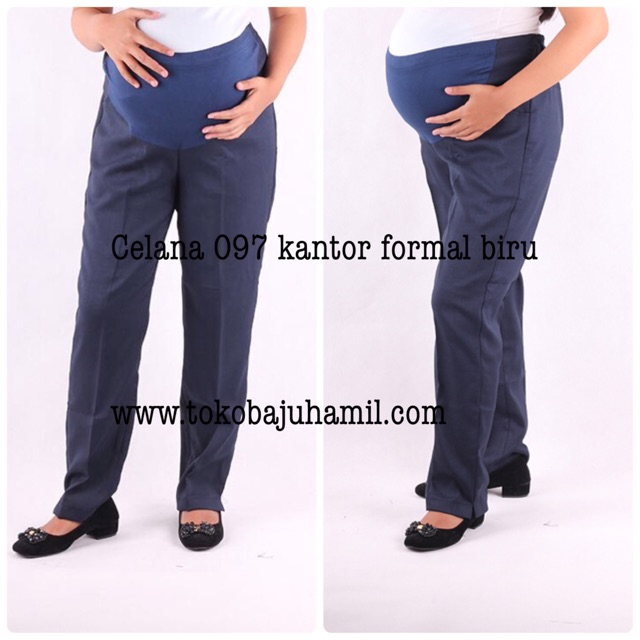 Celana kantor 097 biru