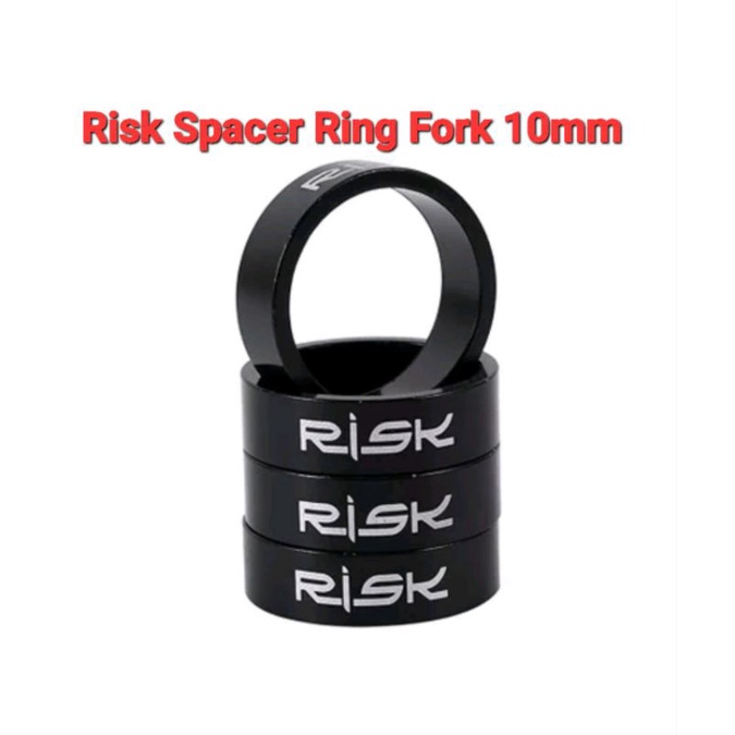 Risk Spacer Ring Fork Sepeda 10mm Spacer Fork Alloy 1 cm