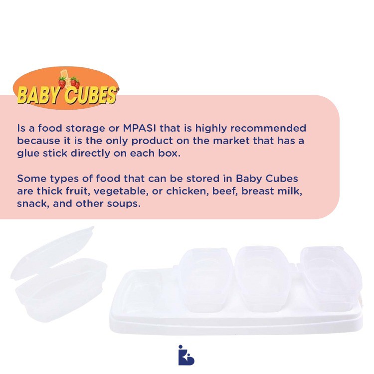 Baby Cubes 140ml New