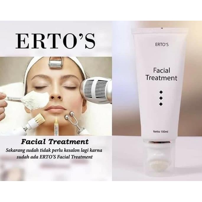 ERTOS FACIAL TREATMENT 100ML BPOM - ERTOS FACIAL TREATMENT ORIGINAL