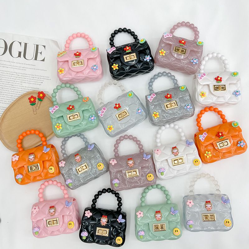 FT36 Tas Anak kecil baby bag mini PVC selempang bahu P 13 x L 5 x  T 10 cm pegangan handle