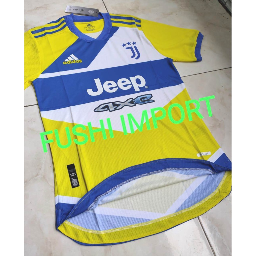 HQ PLAYER ISSUE HEAT RDY - JERSEY BOLA JUVENTUSS 3RD THIRD 2022 HQ HEAT-RDY IMPORT