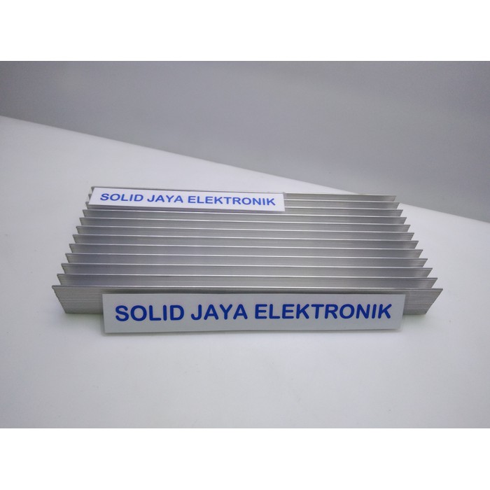 Heatsink 12 Sirip 30 CM Pendingin 30CM 12 Sirip Pendingin Elektronik Multi Heatsing Tebal