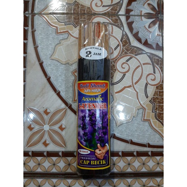 Dupa / Hio Wangi Harum Bali Shanti 32 cm 800 gr Aroma Lavender
