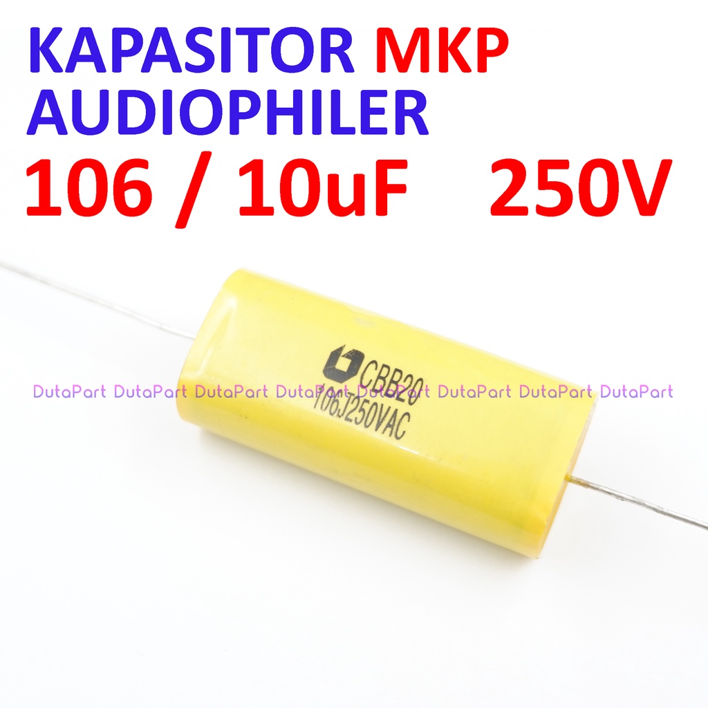 MKP 250V 106 10uF Audiophiler Kapasitor Capasitor Capacitor Tweeter