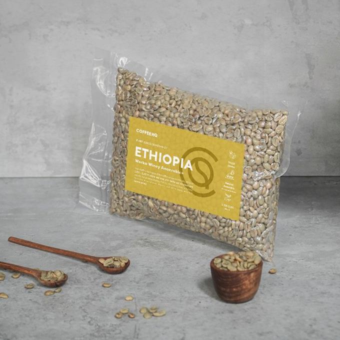 

COFFEEHQ ETHIOPIA Worka Winey Anaerobic Green Beans 1Kg