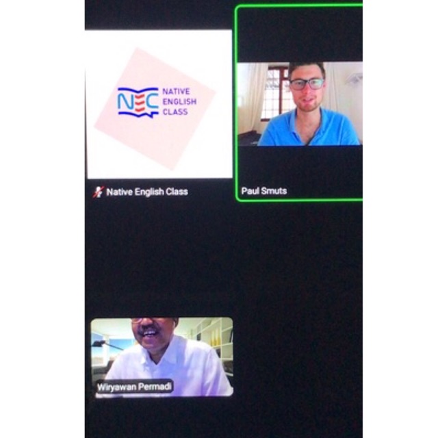 

Kursus Private speaking dengan guru Amrik melalui zoom