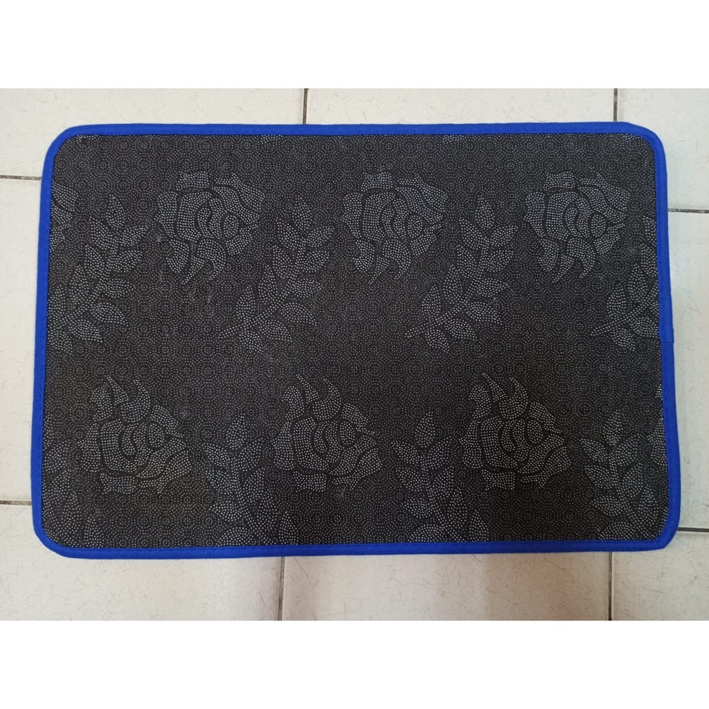 Keset Kaki Chalmer 40 x 60cm Keset Handuk Motif Polos Dapur Kamar Mandi