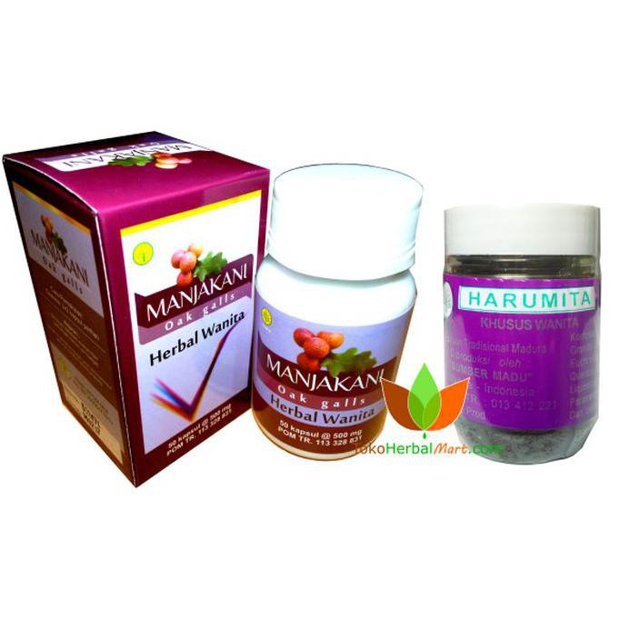 Silahkan Order] Paket Jamu Wanita : Manjakani Majakani & Harumita Empot Ayam Super