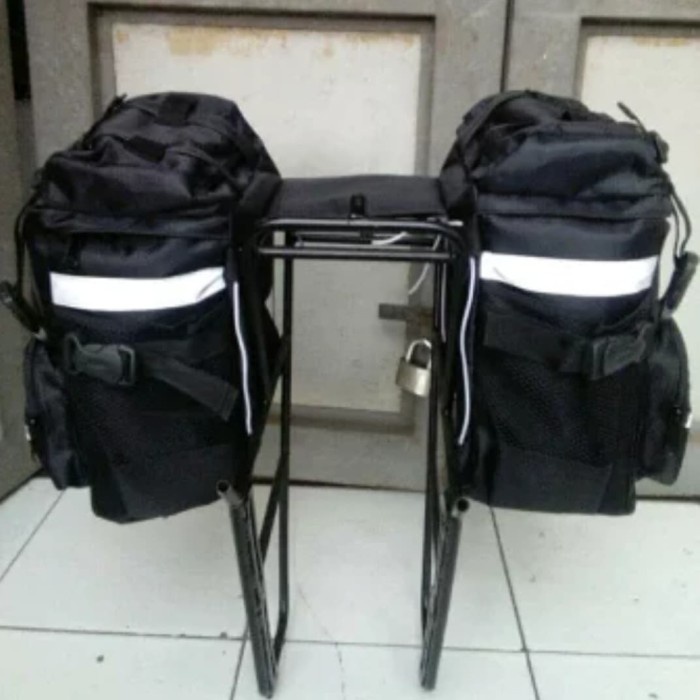 Aksesoris Sepeda - Tas Sepeda Tas Pannier Tas Rak Pannier Belakang Tas Touring