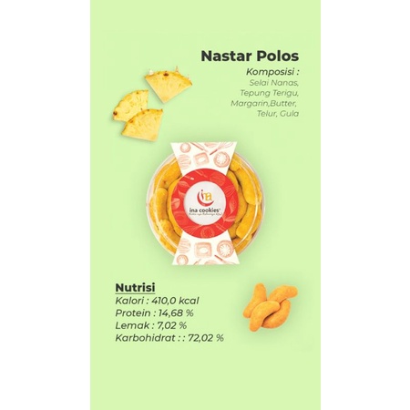 

Ina Cookies Reguler Nastar Polos