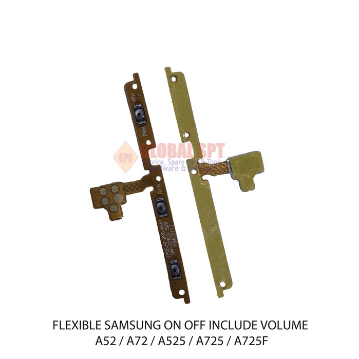 FLEXIBLE SAMSUNG A52 ON OFF INCLUDE VOLUME / A72 / A525 / A525F / A725 / A725F