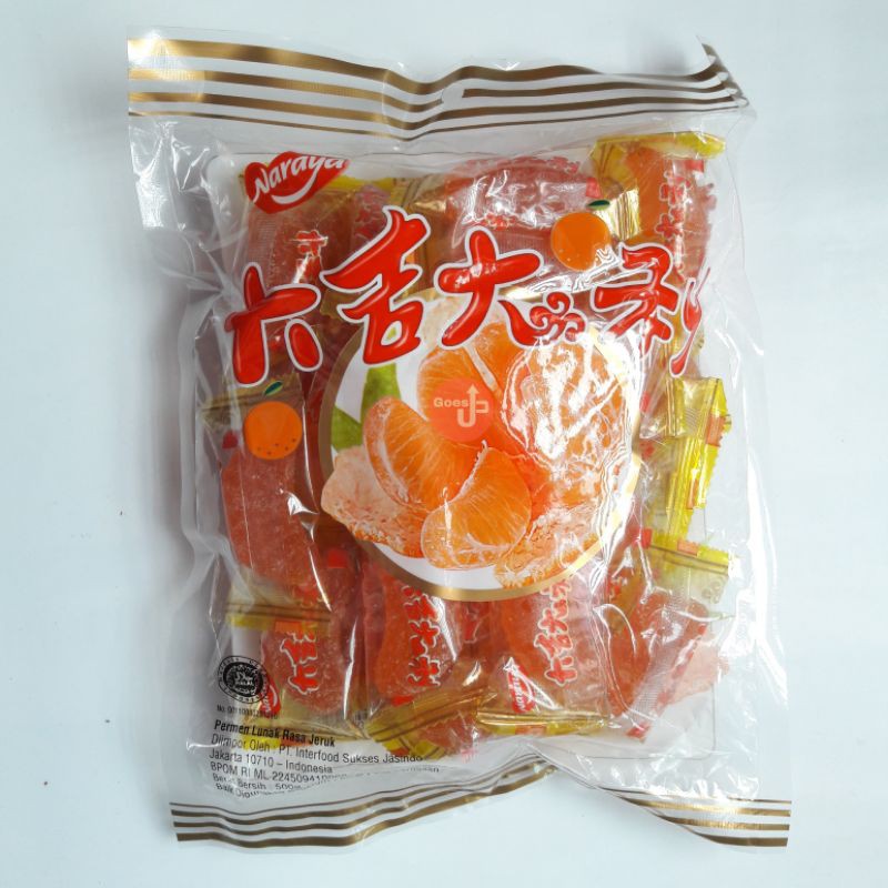 

Permen Jeruk Jelly Naraya Jeruk 500 gram