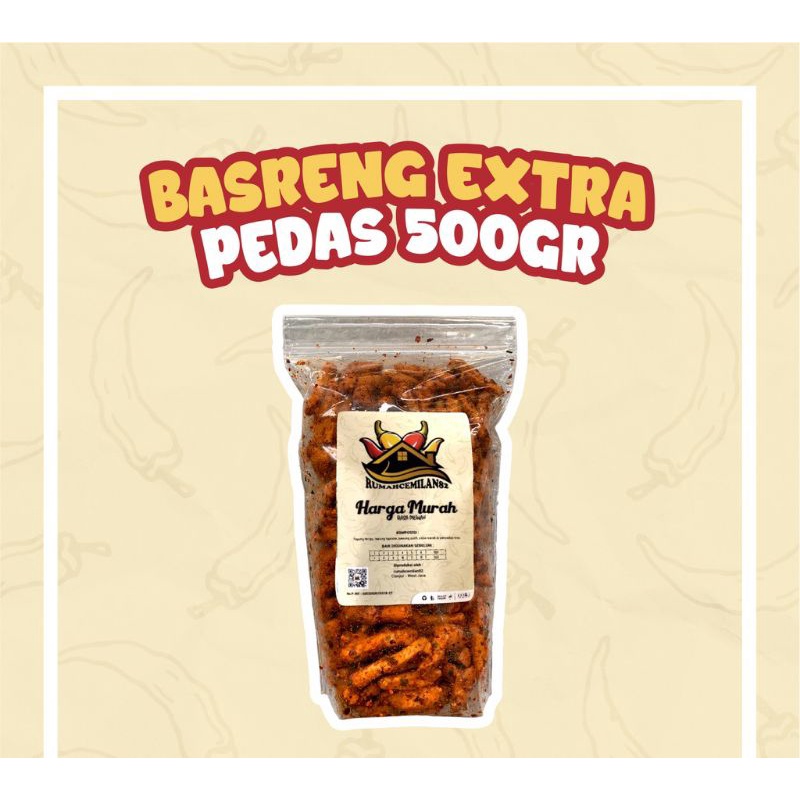 

BASRENG ( BAKSO GORENG) EKSTRA PEDAS 500 grm ENDOLITA