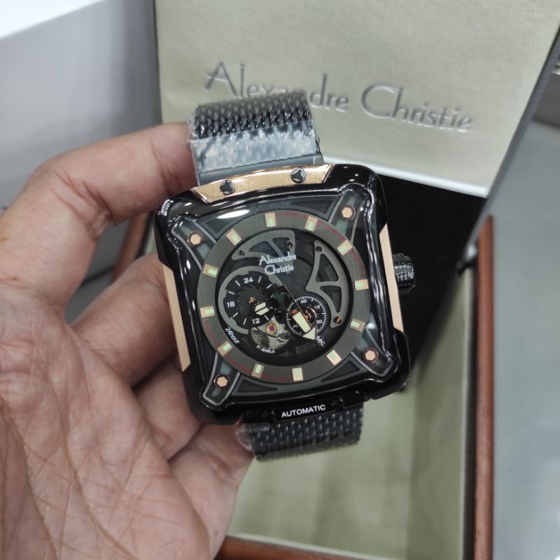 (AUTOMATIC) JAM TANGAN PRIA ALEXANDRE CHRISTIE AC 3039 / AC3039 SANDROPE ORIGINAL