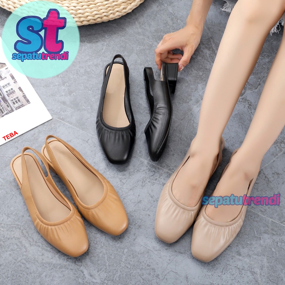 Sepatu Wanita Jelly Hak Balerina 389 1 HAKBALET