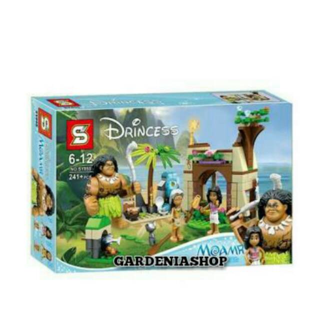 LEGO SY 855 PRINCESS MOANA'S DISNEY ISLAND ADVENTURE MURAH