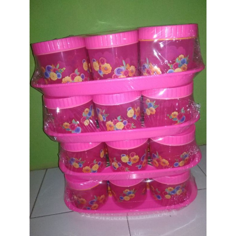 Calista Toples Kue Jumbo 6 + 1 Toples Nampan / TONAM 7IN1