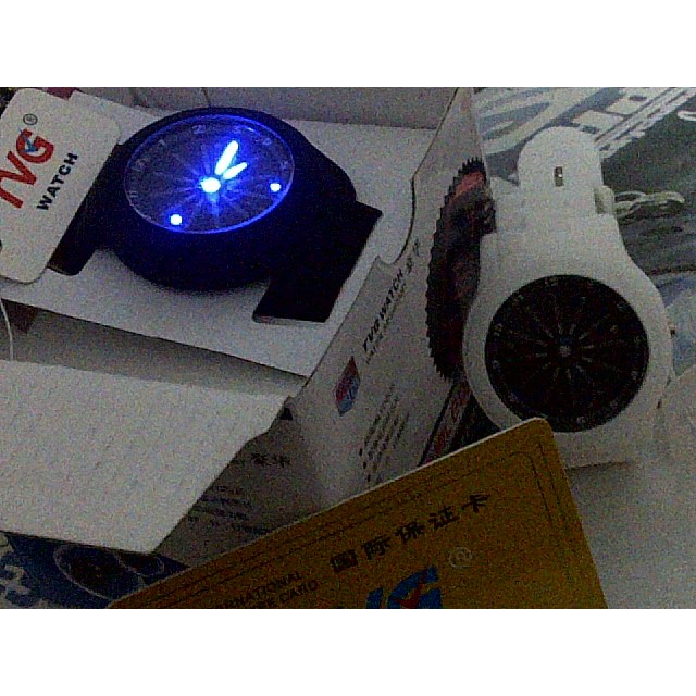 JAM TANGAN ORIGINAL TVG &quot;ANALOG LED&quot;